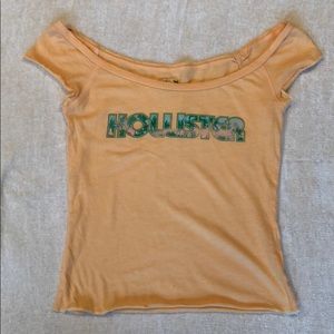 Hollister Vintage Off the Shoulder Tee